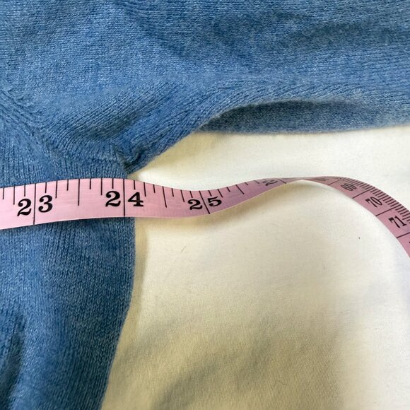 The North Face Mt. Tam 1/4-Zip Sweater Men’s XL Blue Knit EUC - Picture 11 of 12